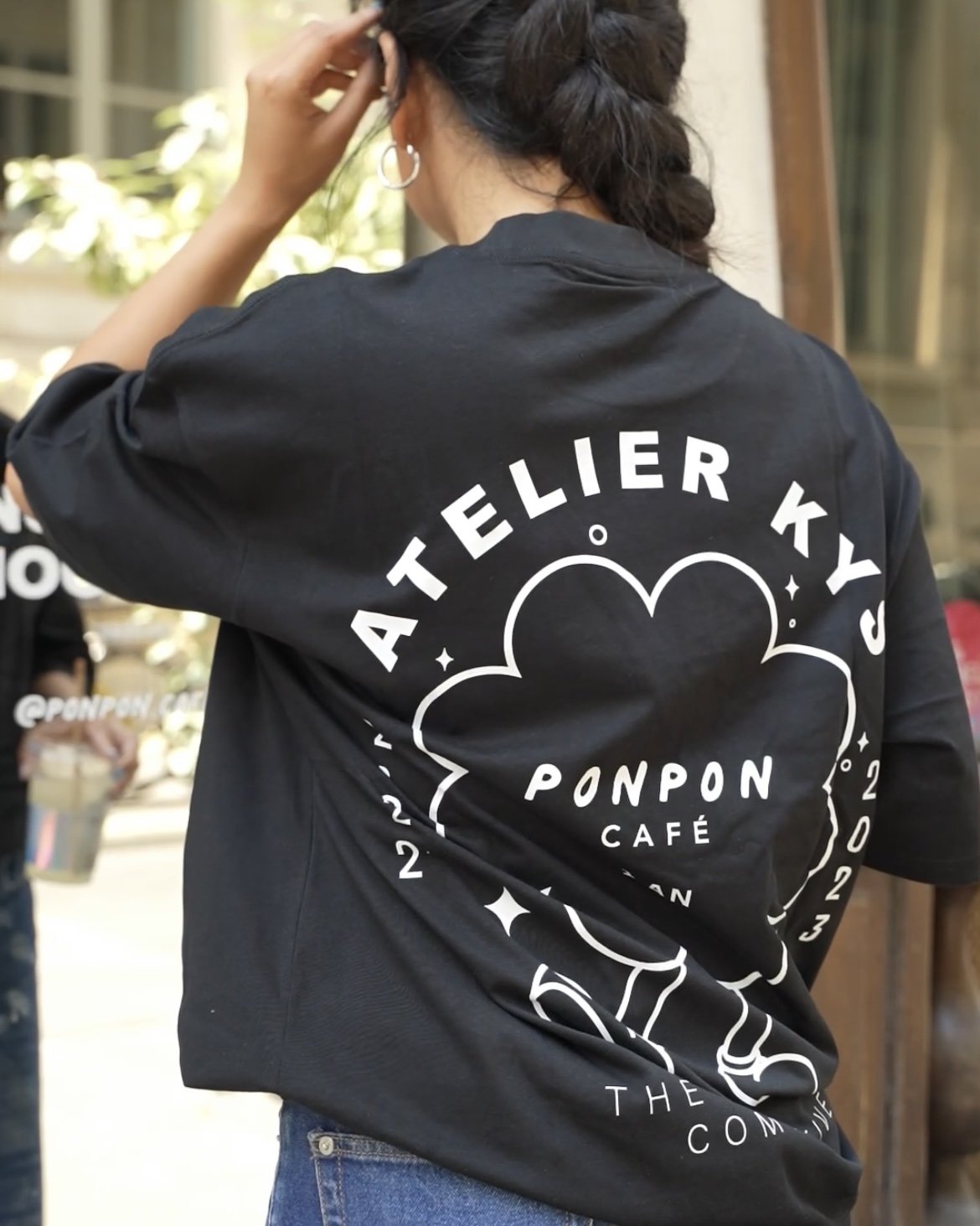 T-shirt PonPon x Atelier KYS
